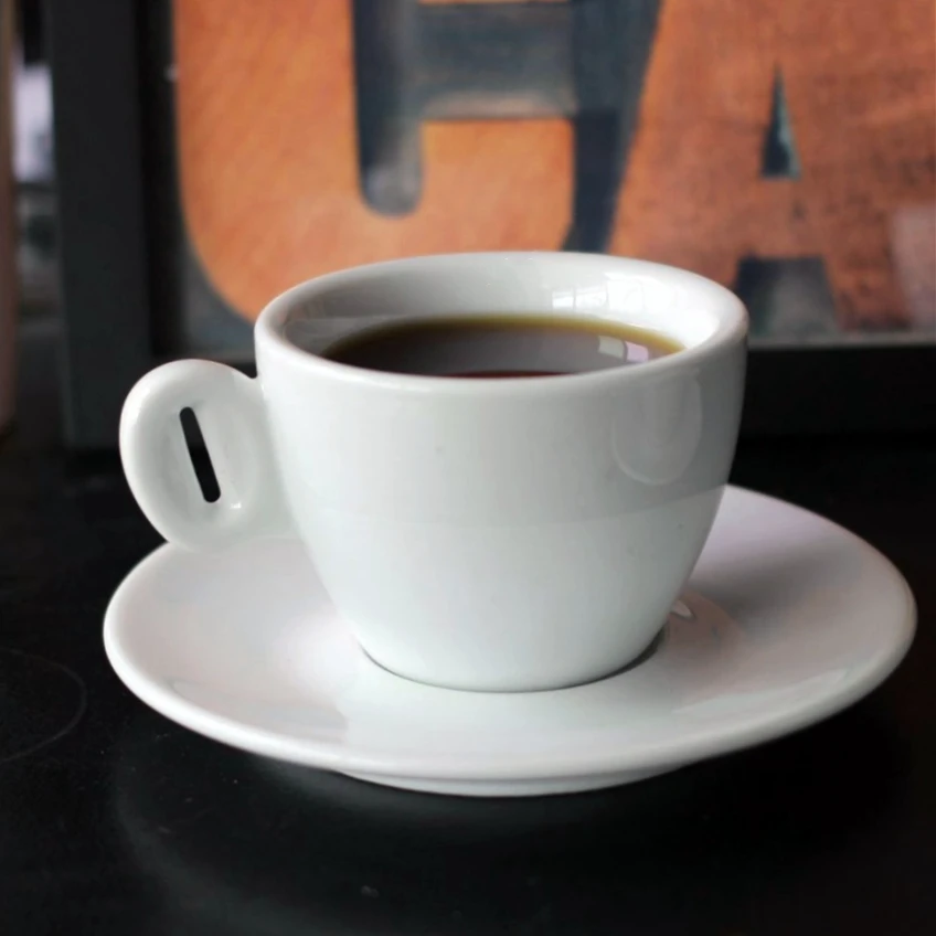 Wholesale Professional Porcelain Espresso Coffee Cup And Saucer  Espresso Mugs Cups Set for Latte,Coffee,Cafe Mocha,Tea