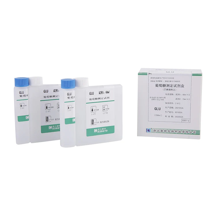 OEM GLU Glucose Assay Kit Hexokinase Method Biochemical Laboratory in-vitro Diagnostics Reagents Manufacturers
