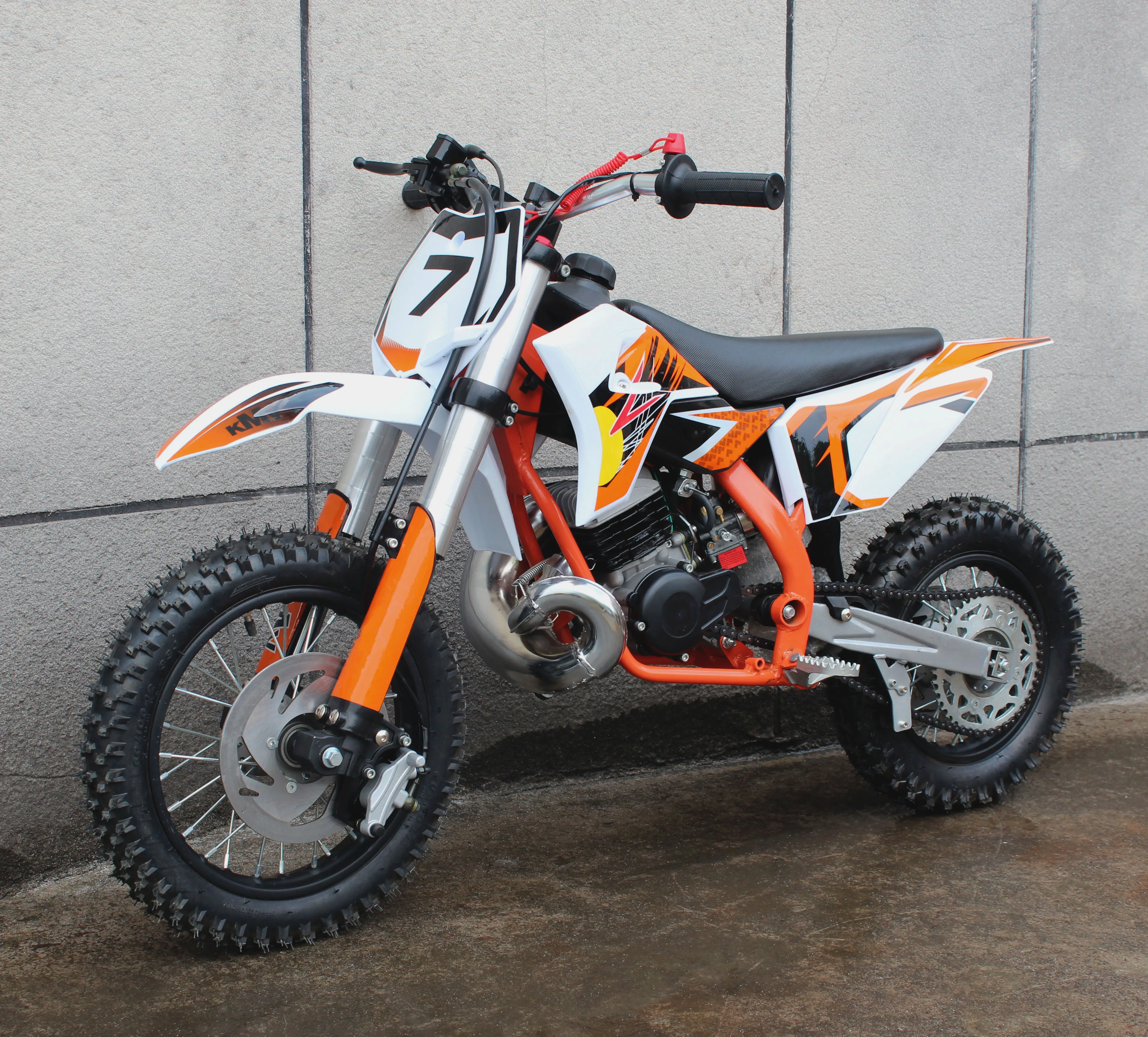 Автоматический мини-Кроссовый детский мотоцикл KOSHINE, 50 куб. См