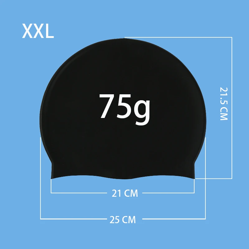 Brand Suitable Seamless Silicone Swimming Cap Fashionable Silicone Bathing Cap with Customized Logo
