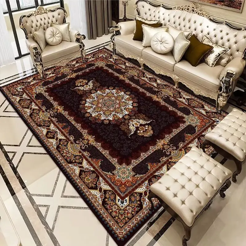 Moroccan Trellis Bedroom Living Room Decorative Area Rug 3d Printed Carpet