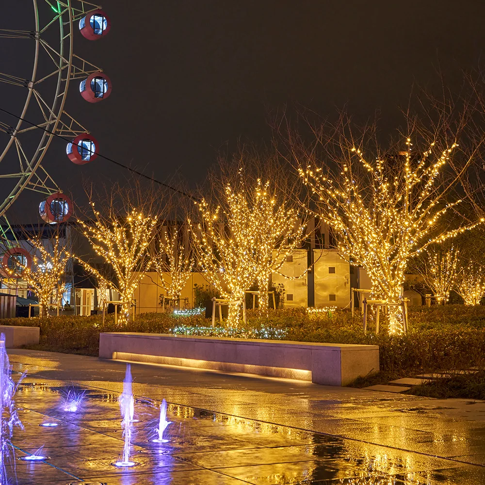 10M 3000k Christmas Decoration and Outdoor Starry Flashing Light