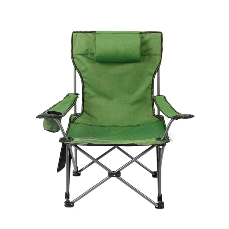 600D Polyester Oxford Powder Coating Frame Outdoor Picnic Fishing Chair Folding Camping Chairs