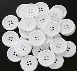 Square Round 2-Holes 4 Holes Boton Resin Plastic Sewing Button Garment Accessories Polishing Custom Shirt Buttons For Clothing