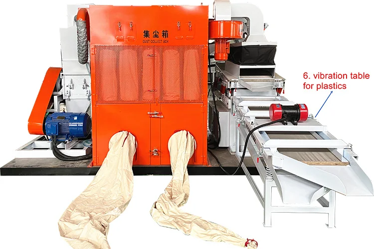 QD-400S Mini Copper Granulator 200-400 kg/h Mini metal shredder /steel shredding machine /waste cable copper wire shredder