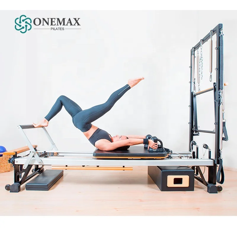 ONEMAX aluminium pilates reformer tower home training machine mquina para hacer pilates pilates reformer with tower