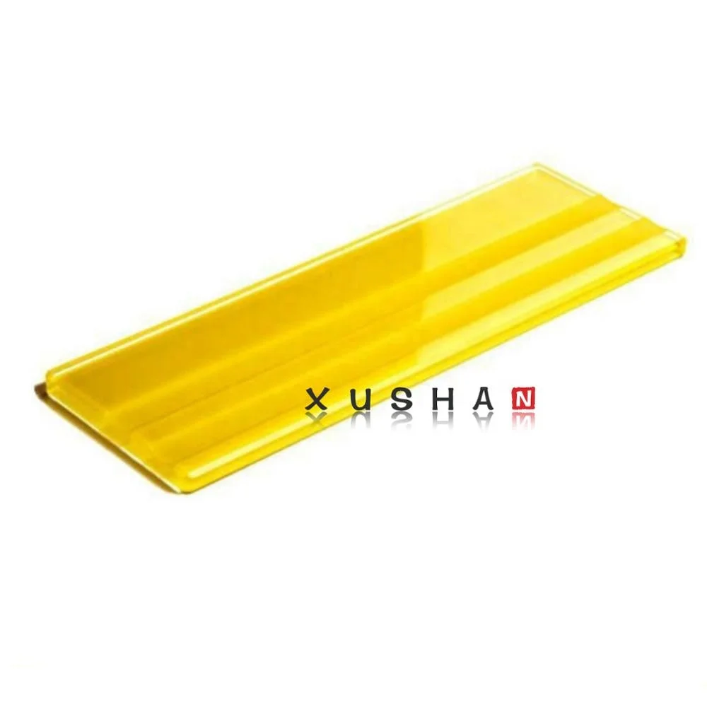 36x48 Inches High quality customized yellow magnetic glass dry erase board for school office