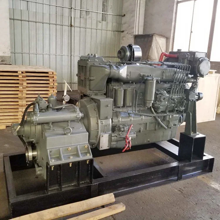  Хорошее качество Weichai Steyr морской привод дизельный двигатель 400hp с шестерней охлаждение