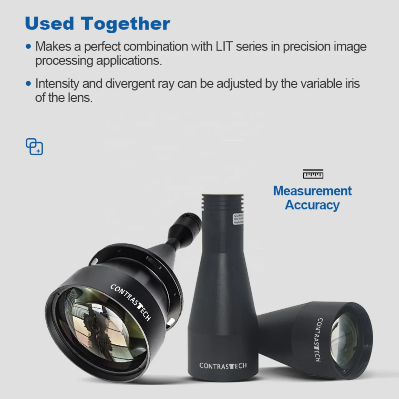 Wholesale Price 50mm Standard 5V 1W LED Smart Vision Light Source Color Customized Telecentric Illumination for Machine Vision