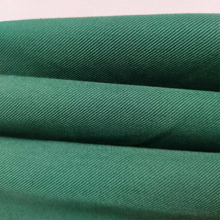 20S 230gsm Softness dyed spun 65 polyester 35 cotton tc twill types of workwear blouse fabric