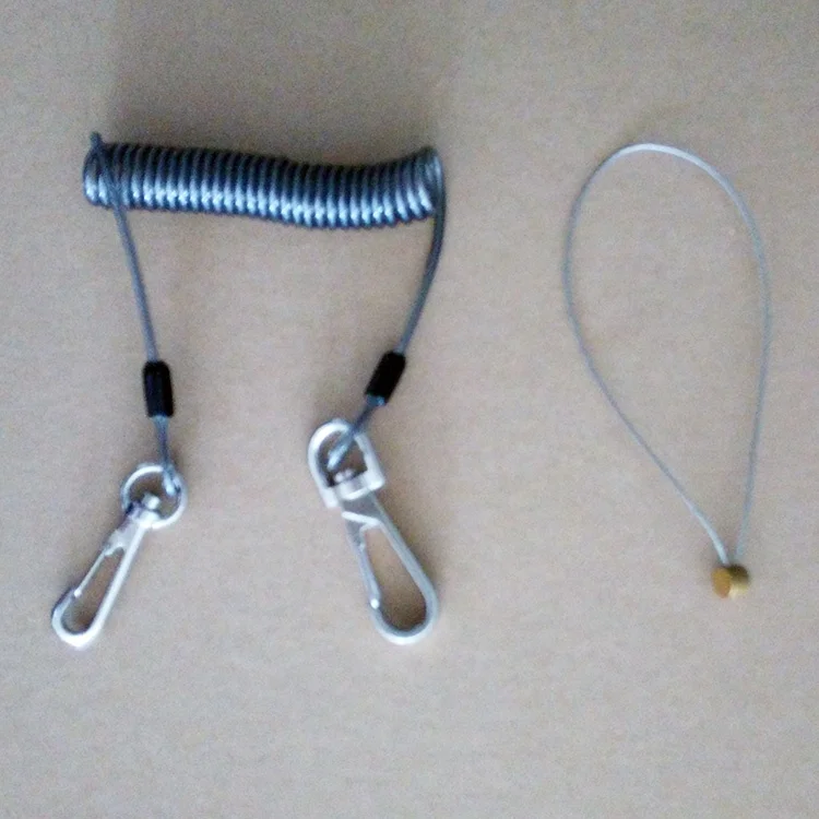 wire loop cable for tools safety lanyards