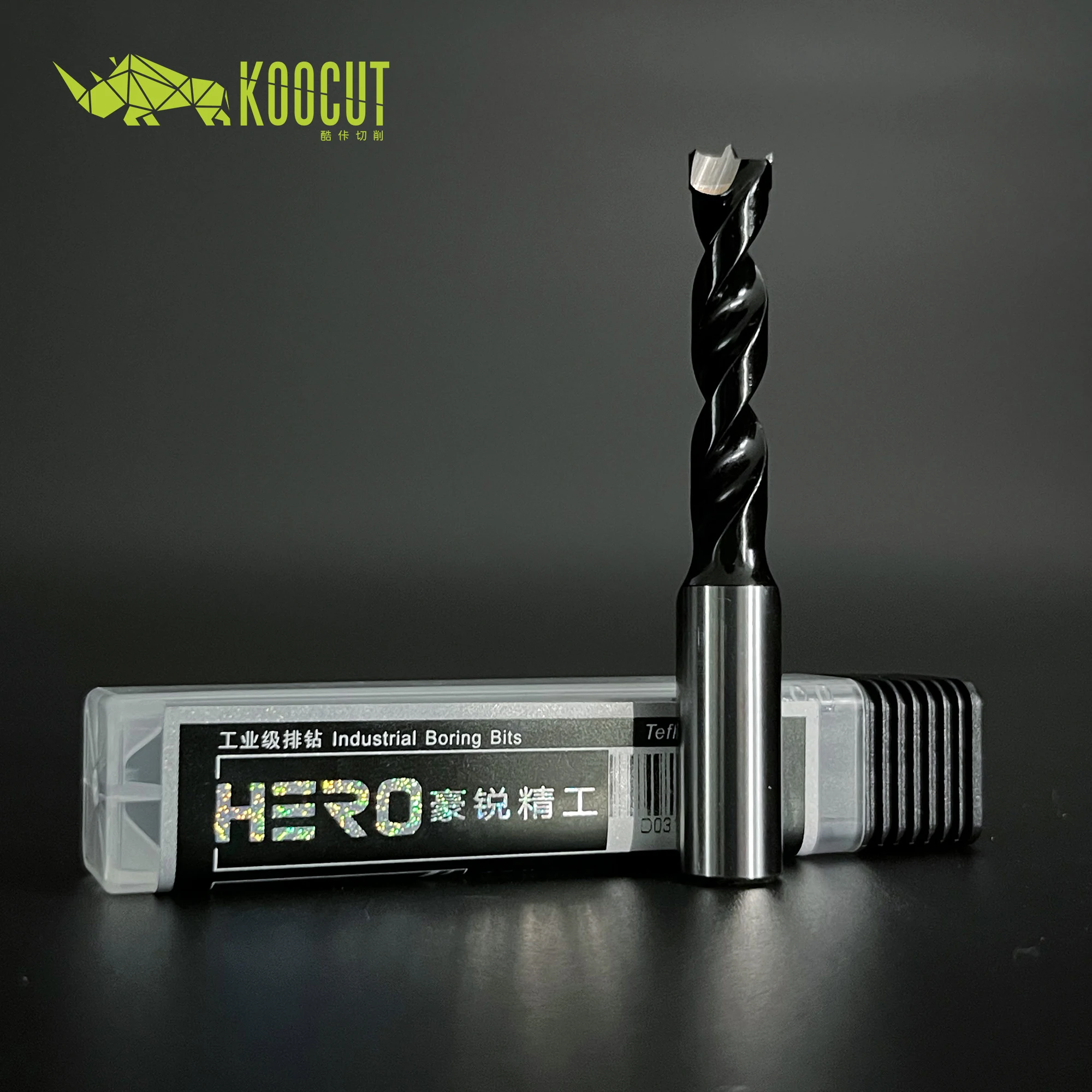 KOOCUT Free Sample 5mm 70mm Dowel Drill Carbide Drill Bits for Wood