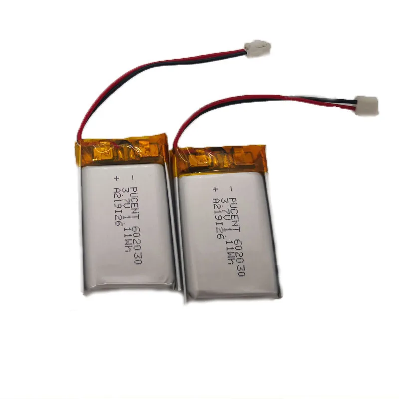 High Quality Small Lithium Polymer 200mah 270mah 300mah 390mah Li-ion 601235 601730 601742 602030 Lipo Battery