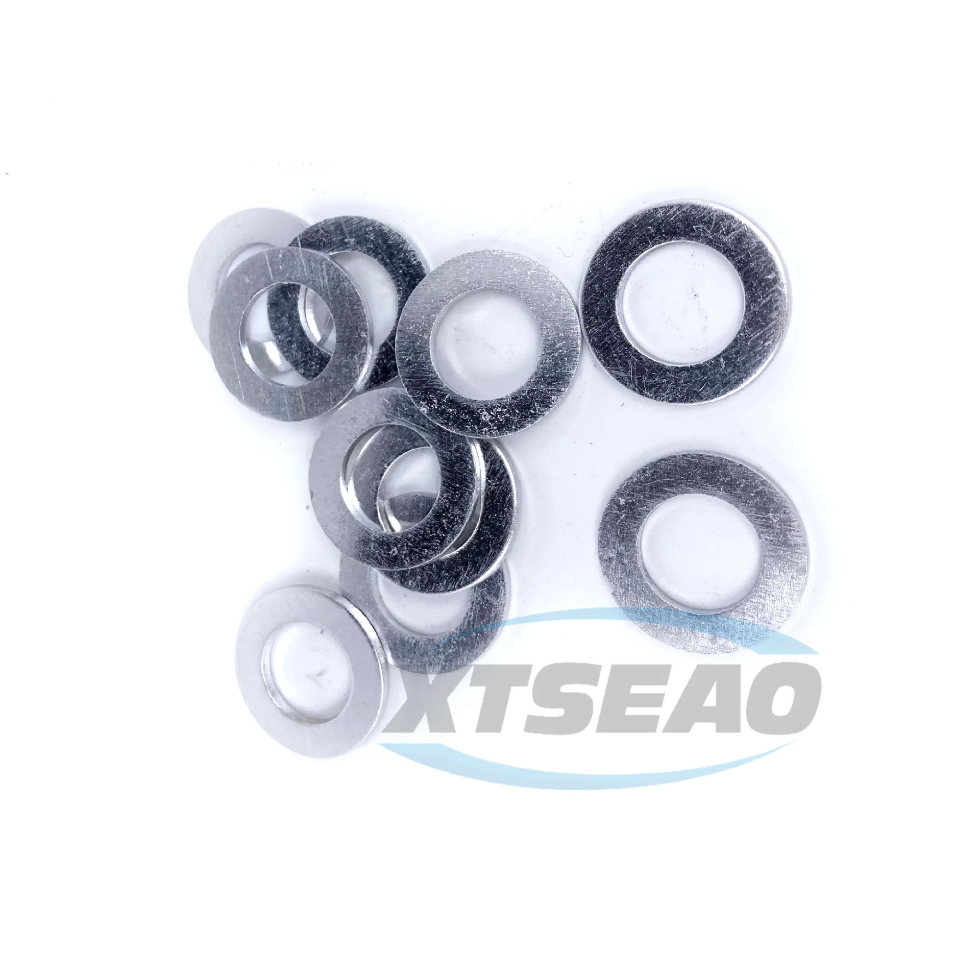 XTSEAO 21513-23001 21513-23000 2151323001 2151323000 for ki a Hyunda i  14*20 *2 mm  flat washer  Aluminum Gasket