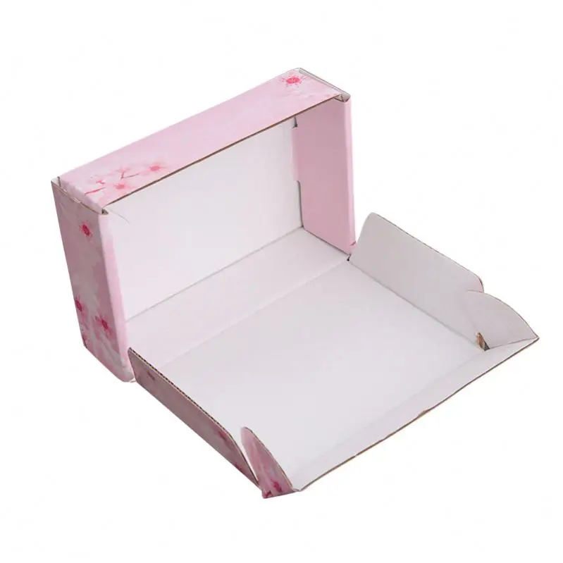 Professional White Luxury Cardboard Corrugated Gift Paper Box