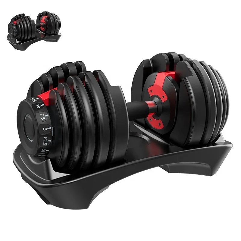 
The Home Gym Fitness Equipment 24kg 52.5lb 40kg 90lb Adjustable dumbbell 