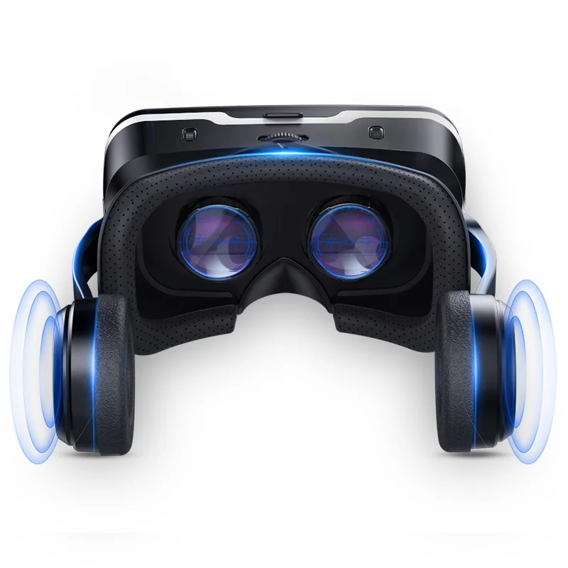  VR 4 0 недорогие наушники Hifi 3d очки виртуальной реальности с игровым