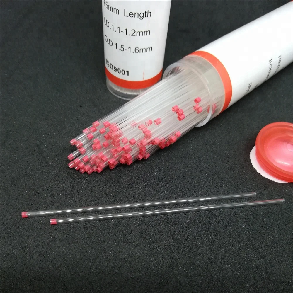 Medical Supply Heparinized Microhematocrit Glass Capillary Test Tube