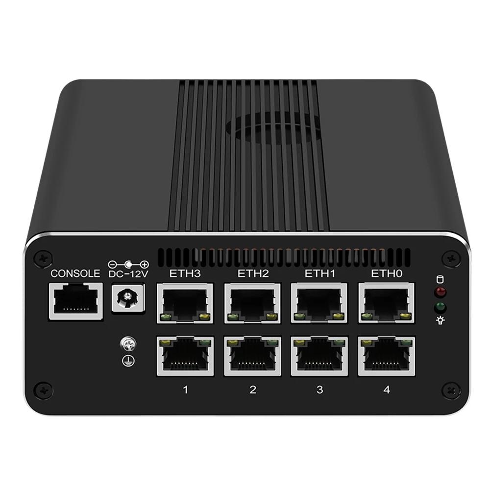 Мягкий маршрутизатор InteI U300E i5 1240P 13-го поколения 2*10 г SFP 4x i226-V 8x2 5G LAN 2 * SATA устройство брандмауэра мини-ПК Proxmox Host