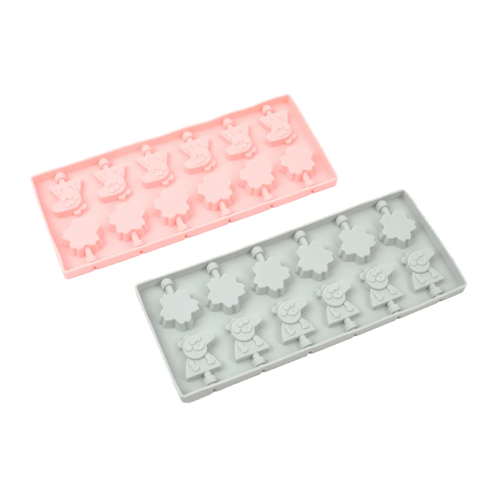 Hot Sale Silicone Lollipop Molds Chocolate Hard Candy Mold