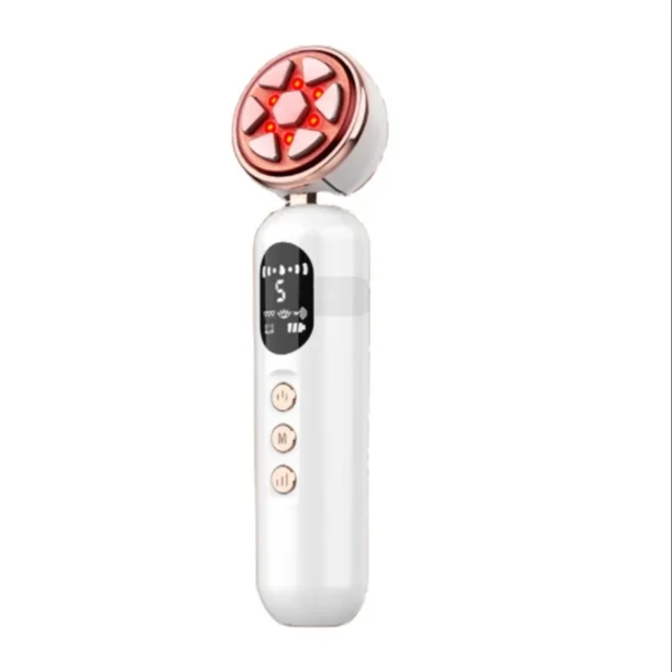 2024 New Product Anti Wrinkle Face Lifting Beauty Device Rf Microcurrent Skin Rejuvenation Facial Massager