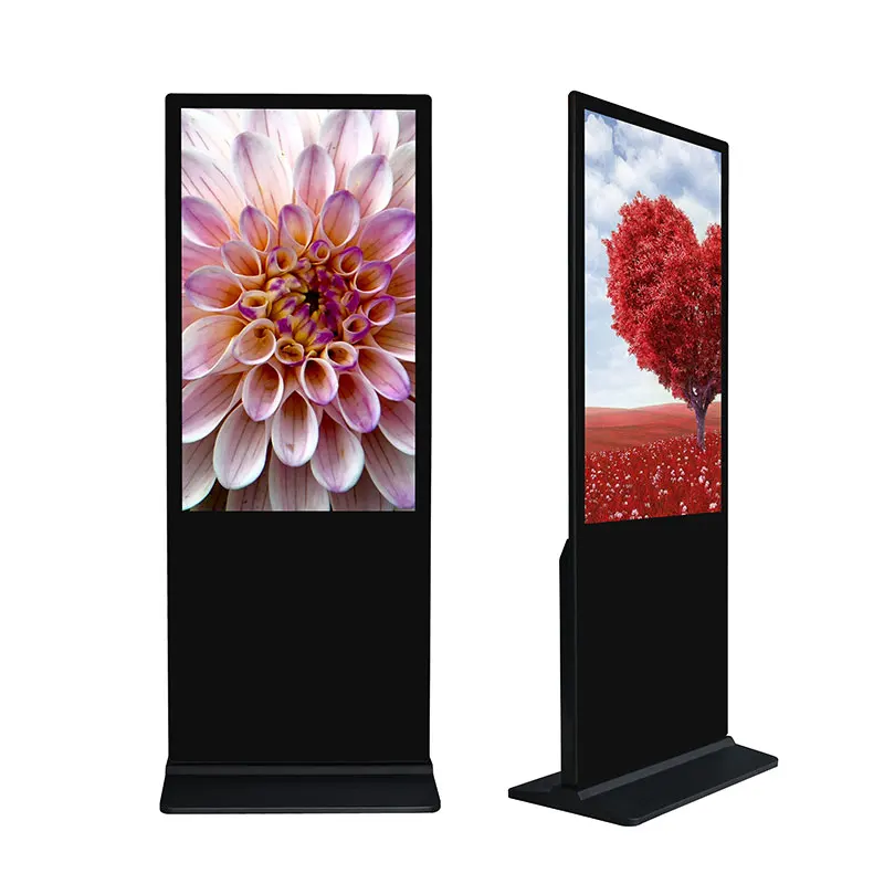 Building LCD Display Video Wall Advertising Sign Videos Price New HD Full Color 55 inch indoor