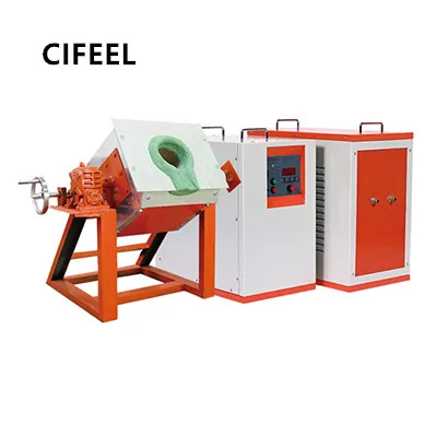 Hot Sale Industrial Induction Gold Melting Furnace for Sale Mini Gold Melting Furnace Price Experimental Gold Smelting Furnace