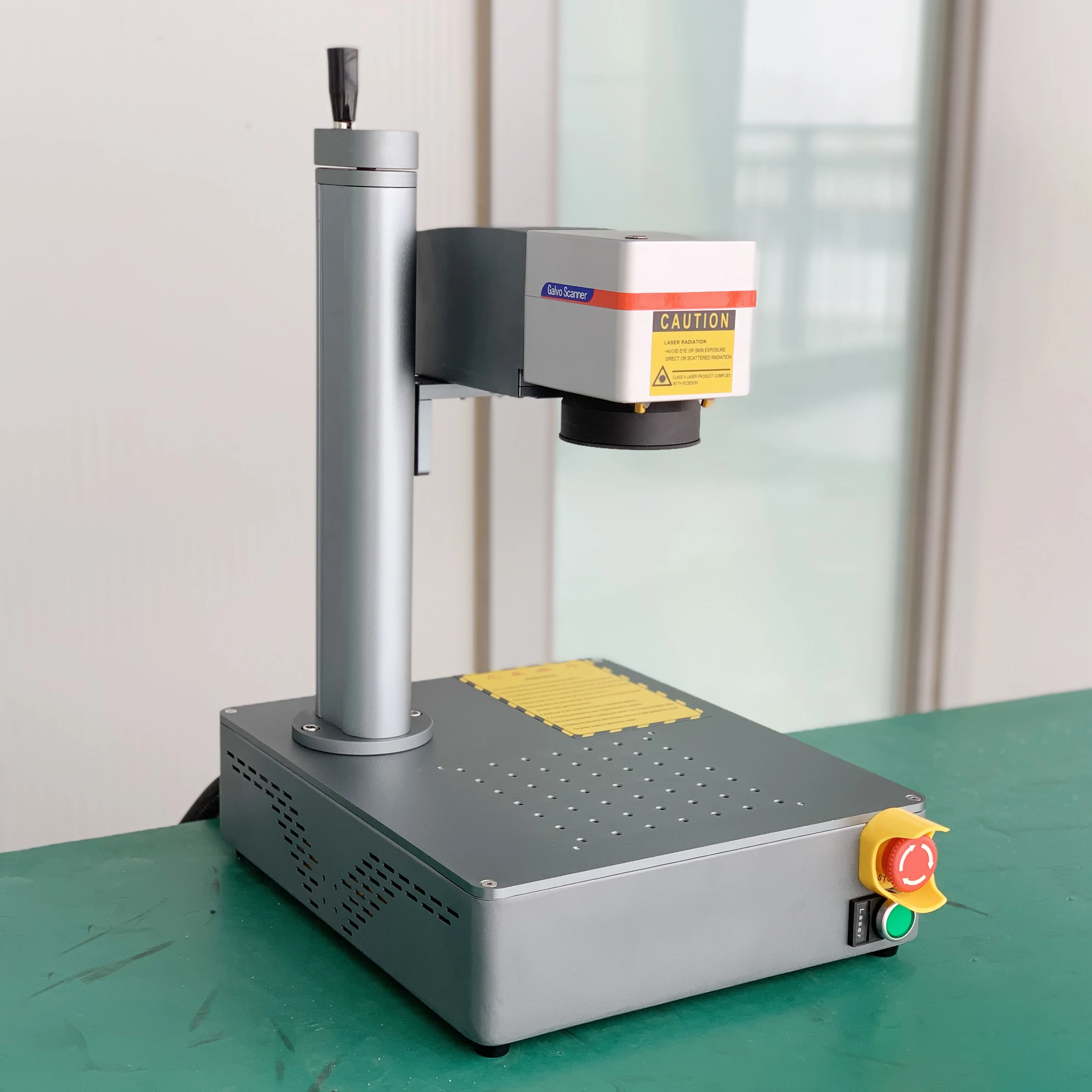 ZHONGCAN Small Metal Laser Engraver Marking Machine Pet Id Tag Photo 20W Max Laser Marker For Price