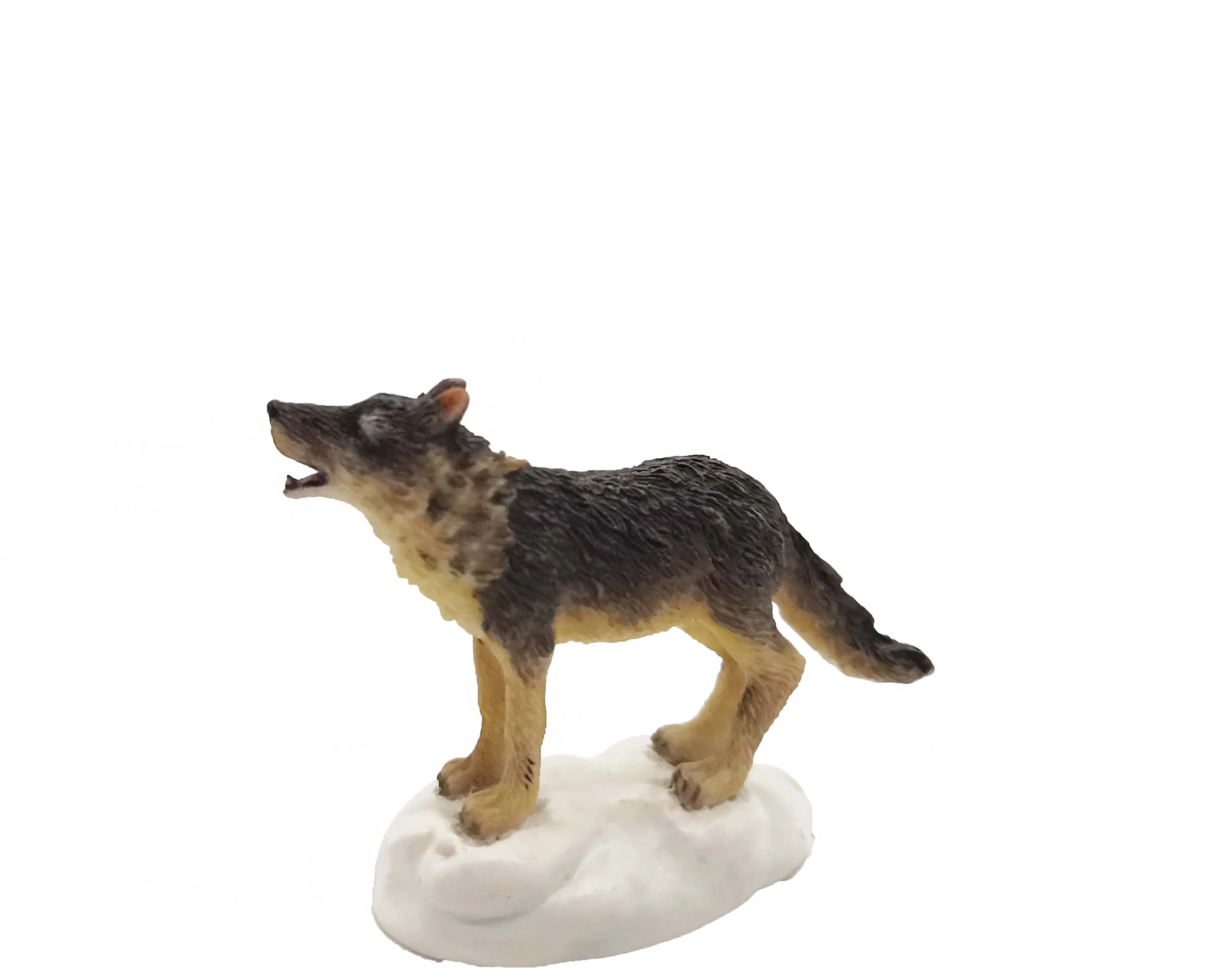 
Custom table personalized decoration animal wolf statue unique gift resin crafts decoration 