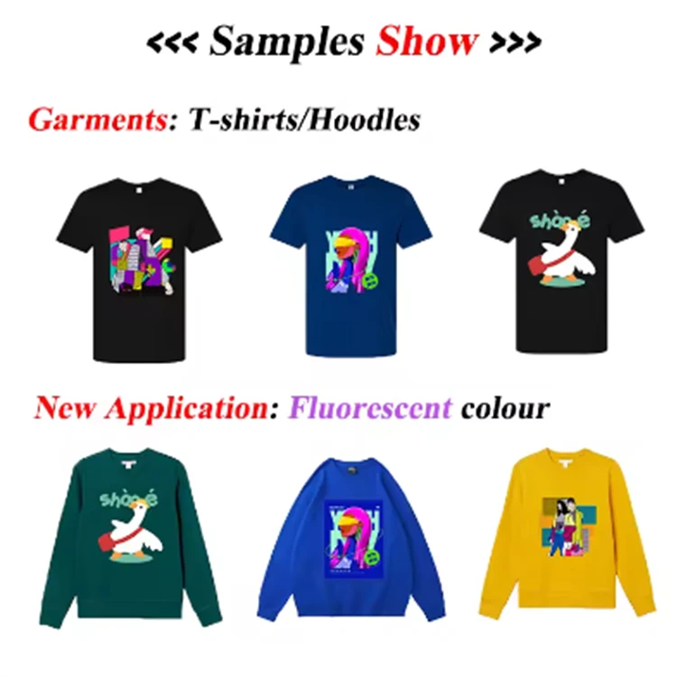 Signstar Pet Film Dtf Printer Set I3200 t Shirt Dtg 60cm 3 Heads Printing Machine Large Dtf Printer
