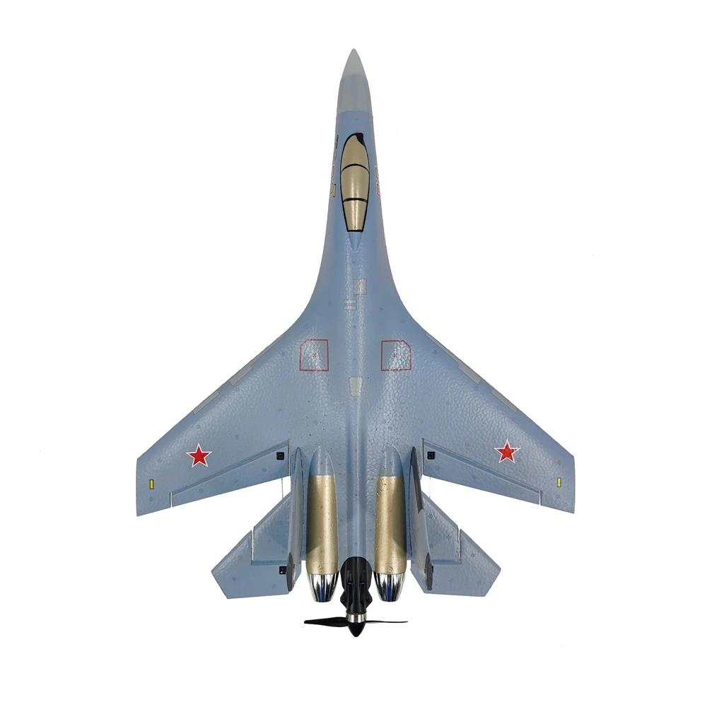 RC Plane QF009 RC Airplane SU35 2.4G 4CH Remote Control Toys with LED Radio Control Glider Fixed Wing Foam Outdoor Toys