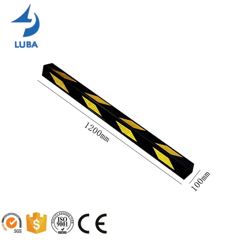 1200Mm High Quality Cheap Price Safety Wall Rubber Corner Guards