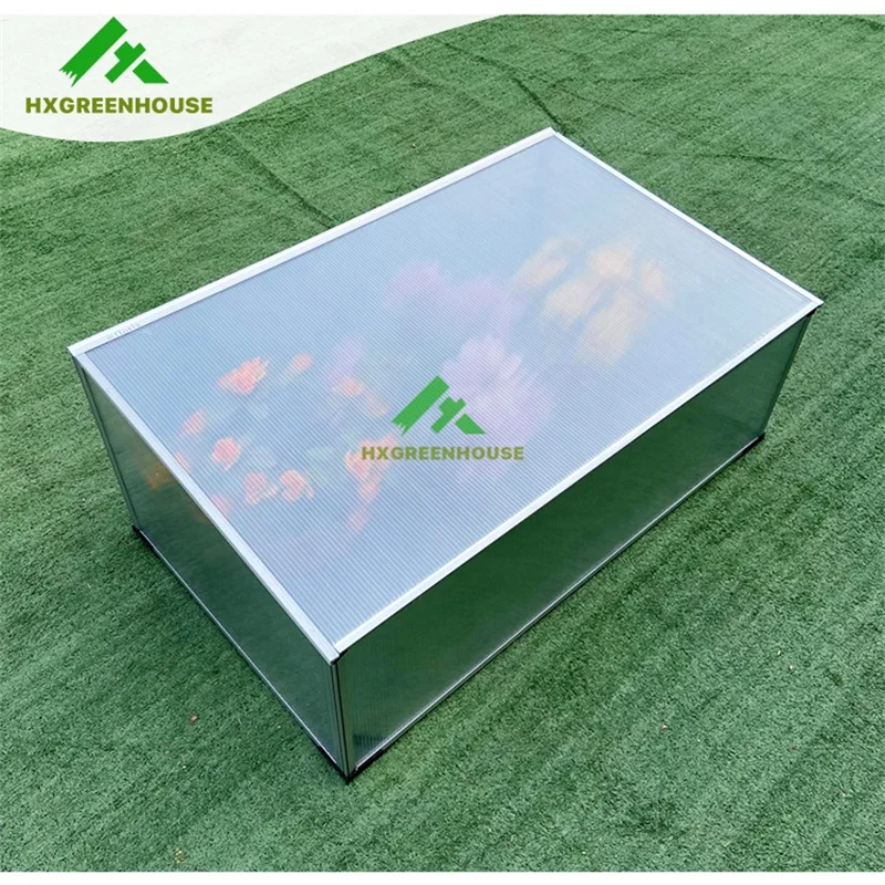 Small aluminium polycarbonate panels sheets for garden greenhouses