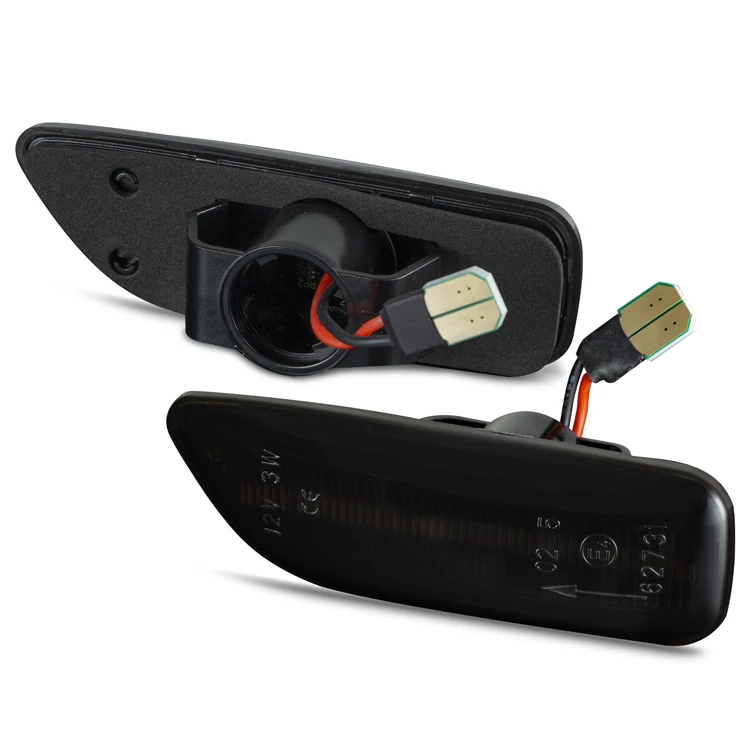 High Quality No Error Clear/Smoked/Orange Lens Sequential LED Side Marker Turn Signal Light For Volvo S60