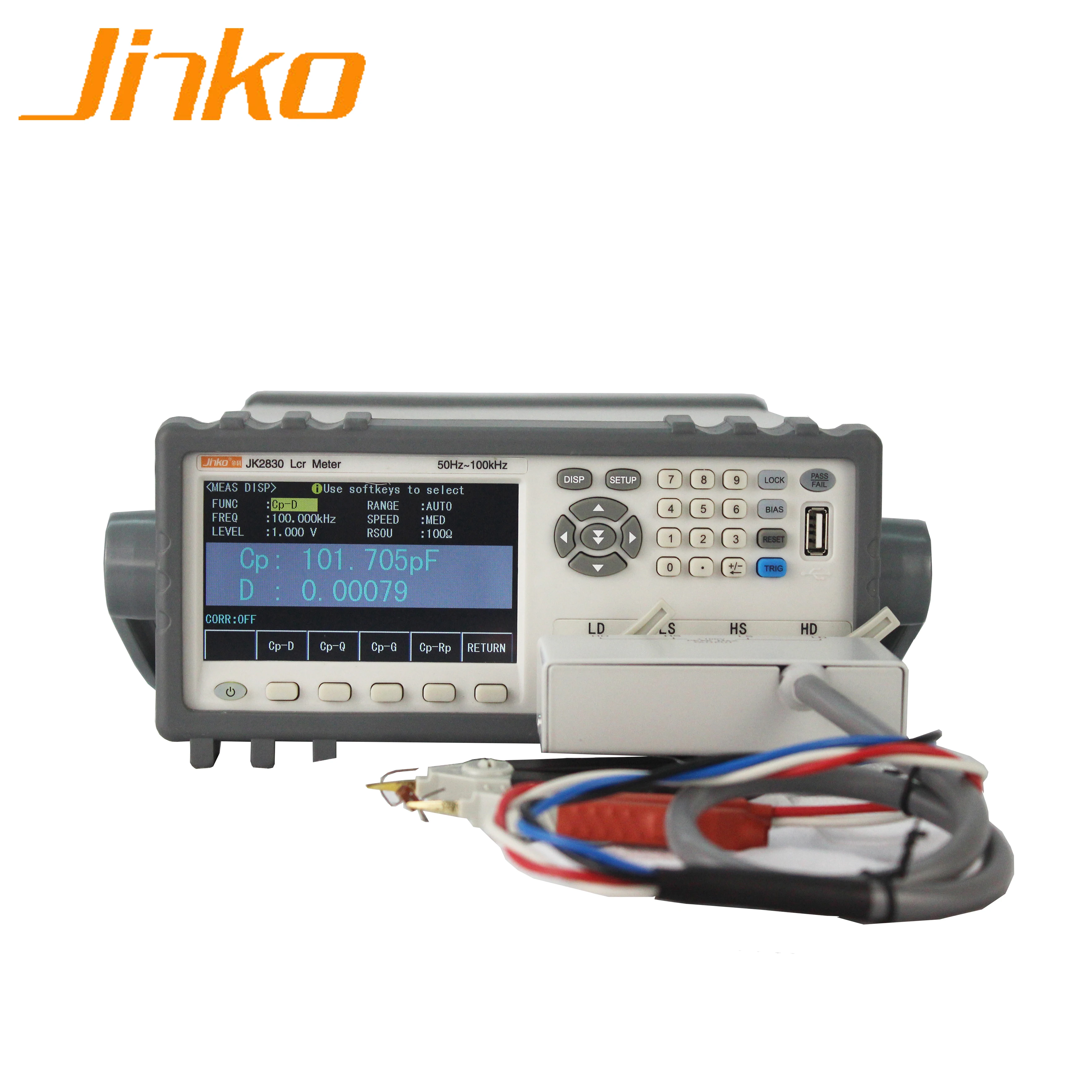 Jinko Заводская хорошая цена JK2830 LCR метр 50 Гц-100 кГц Цифровой LCR мост метр