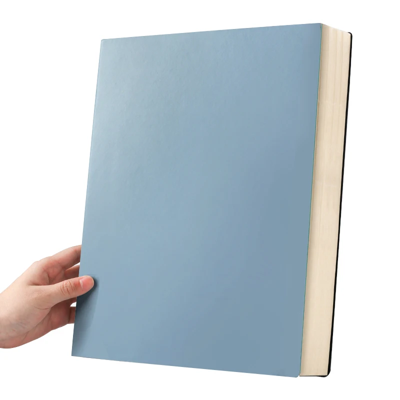 Мягкий чехол из искусственной кожи на заказ, цветной кожаный чехол, Канцелярский блокнот А4, индивидуальный чехол для ноутбуков А4, оптовая продажа для подарка и рекламы