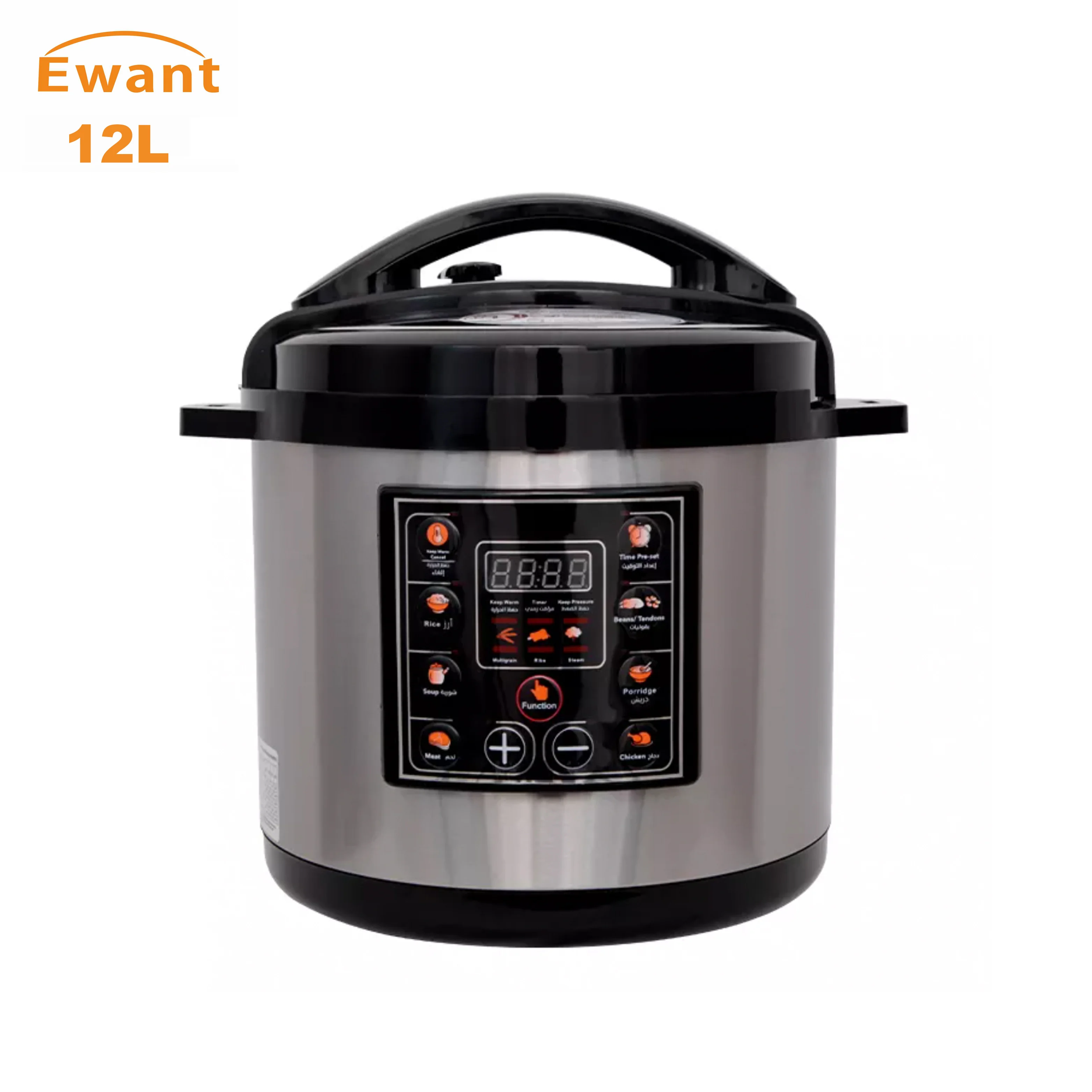 Ewant 2023 Hight Quality Cooking Appliances  Rice Cooker Multi Automatic Electric Pressure Cooker 12 Litre Multicooker