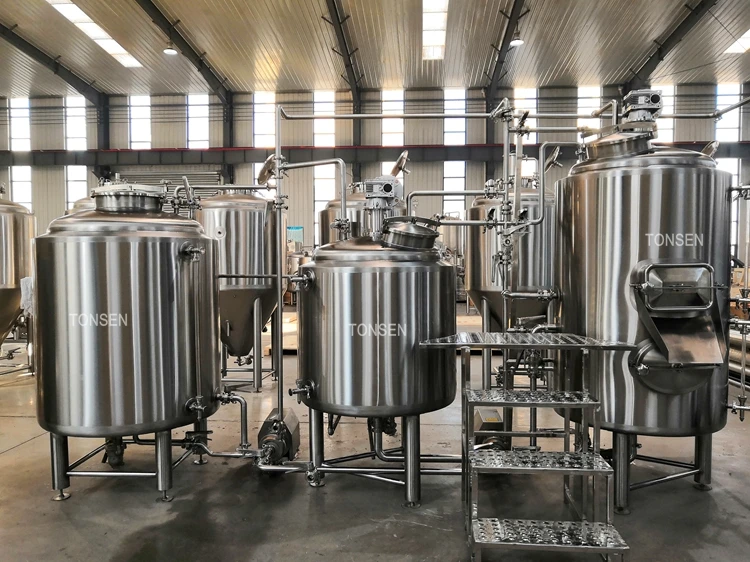  3bbl 5bbl 7bbl 10bbl оборудование для пивоварни из нержавеющей стали проект под ключ с паровой курткой