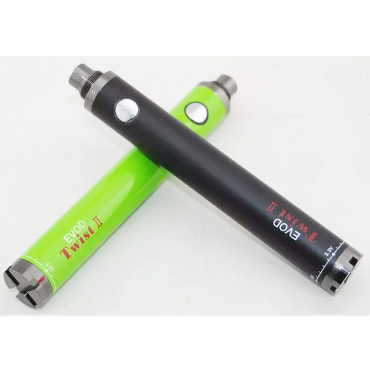 Evod twist 1600 mah evod twist II battery Vape pen  battery