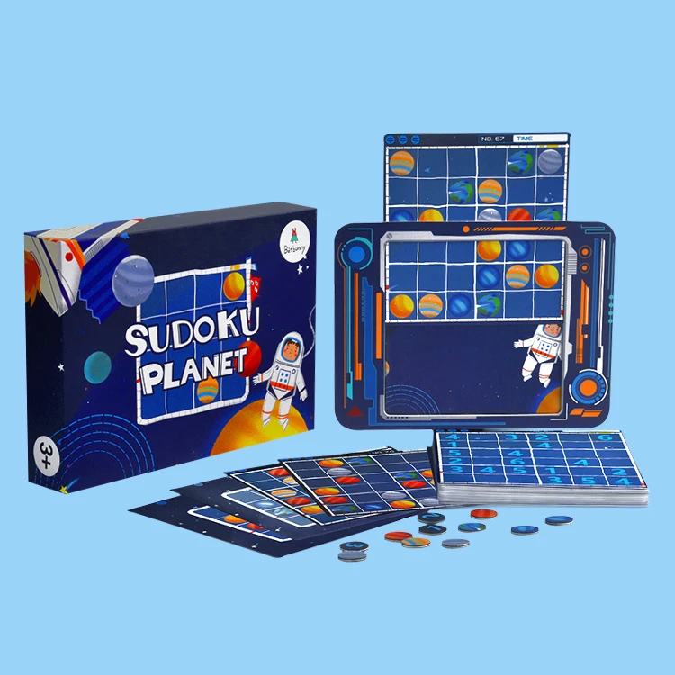 2021 New Educational Kids Toys Popular Children Magnetic Sudoku Game Puzzles