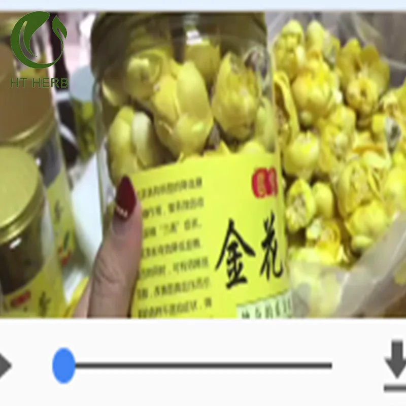 High Quality  Dried Golden Camellia Flower Flower