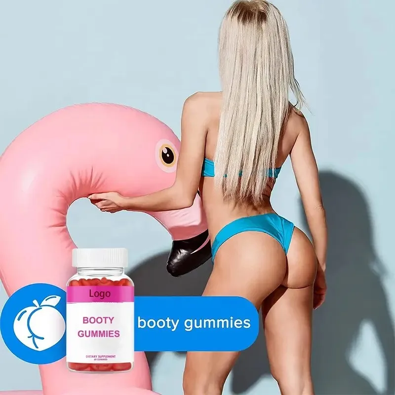 Hot Sale Vegan Maca Original Gummy Candy Food Supplement for Buttock Breast Enhancement Private Label Butt Enhancement for Men