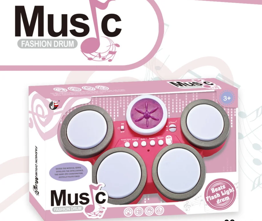 Professional Manufacturer Early Childhood Toy Hand Drum Musical Instrument For Sale