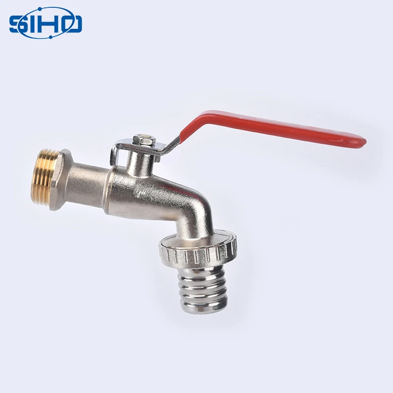 
1/2 Inch brass wall mounted tap thread bibcock faucet with high quality 