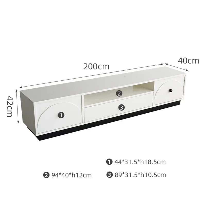 Nordic TV stand modern cabinet modern furniture TV cabinet luxury european apartment entertainment unit living room furniture