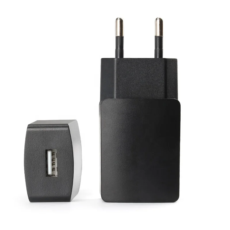 Portable plug in connecter 5V 2A US UK AU EU plug USB power adapter with FCC ROHS