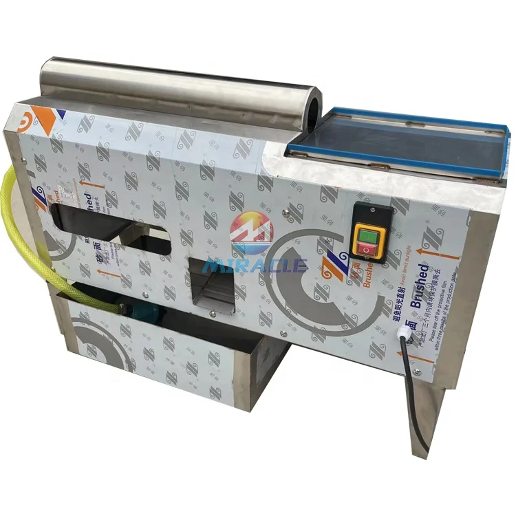 Good Peeling Effect Egg Shell Crushing And Shelling Machine