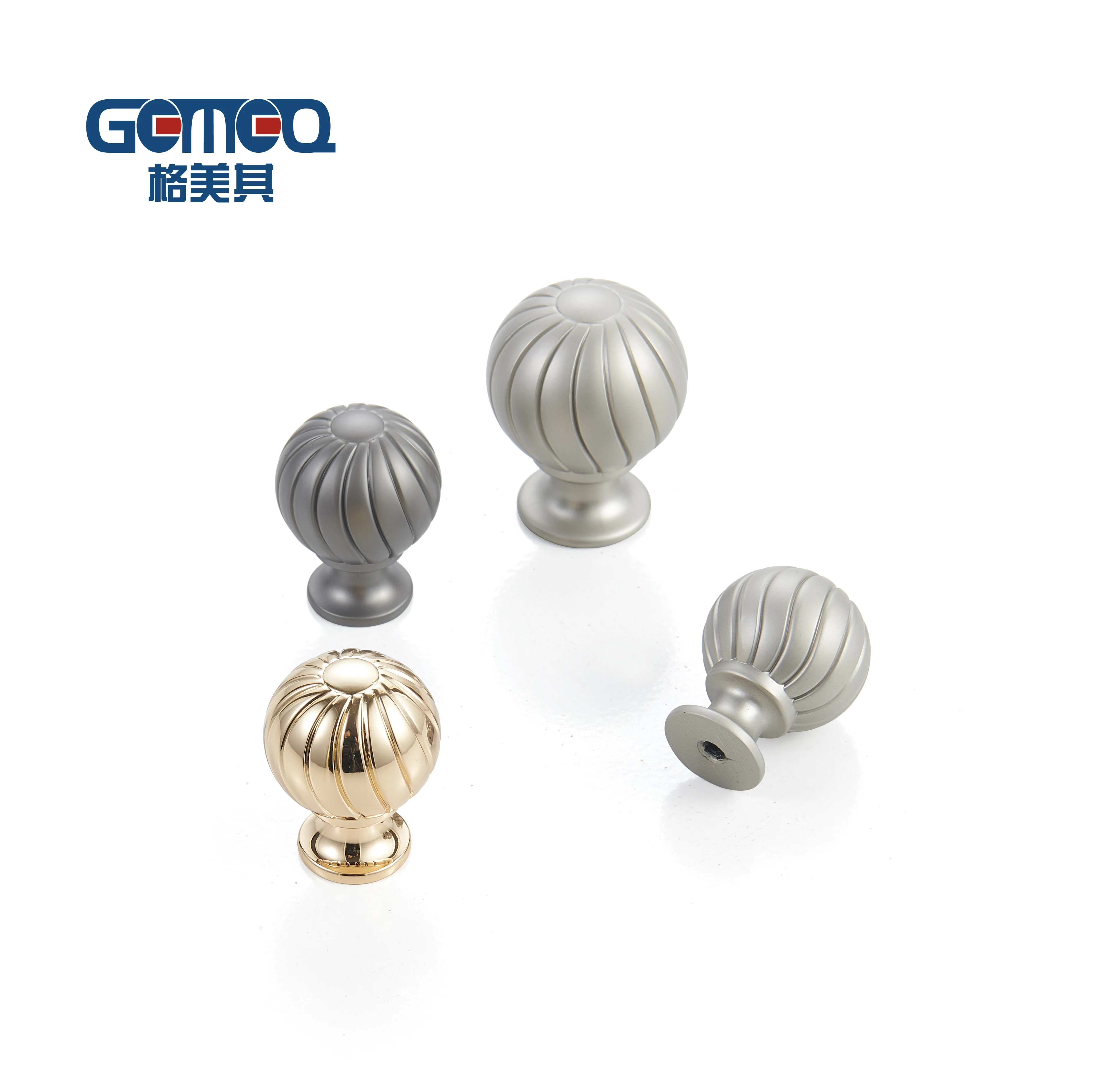 Direct Manufacturer Customized Item Luxury Gold Door Knobs Drawer