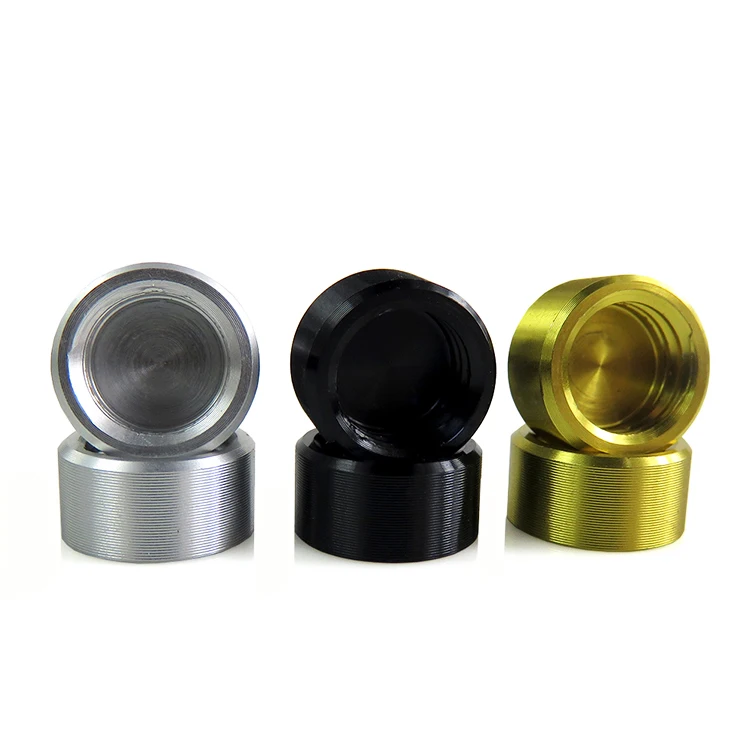 Customized Aluminum Screw Cover Caps Lids Aluminum Plastic Screw Cap
