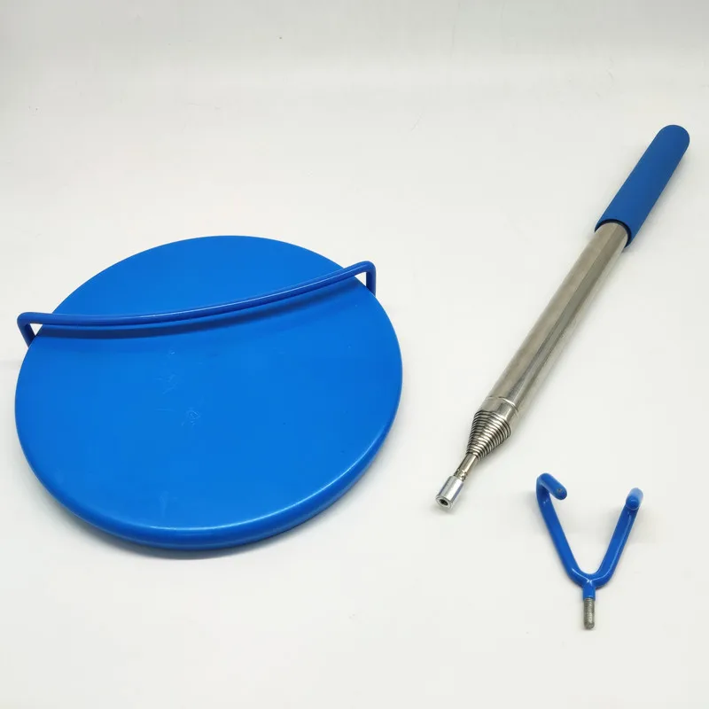 Functional Disc Golf Retriever Pole Stainless Steel Telescoping Golf Grabber Tool